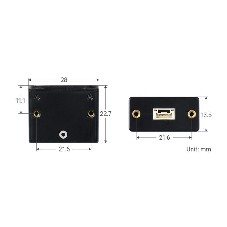 Waveshare TOF Time of Flight Laser Range Sensor, UART / I2C / IO Communication, Range: 50m