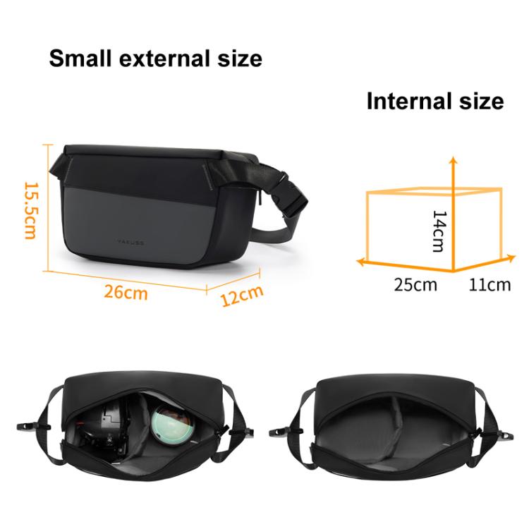 YAKUSS Y37 Small Shoulder Water-resistant Camera Bag DSLR Camera Digital Storage Bag