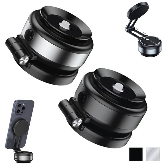 Car Navigation Eectric Vacuum Magnetic Suction Cup Multifunctional Bracket(Silver)
