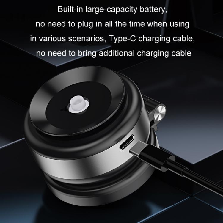 Car Navigation Eectric Vacuum Magnetic Suction Cup Multifunctional Bracket(Silver)