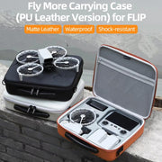 For DJI Flip Sunnylife FP-B958 Storage Bag Vlog Aerial Camera Protective Case Accessory(Gray)