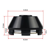 61mm B-type Wheel Center Cap For CE28 SE37 RAYS(Black)