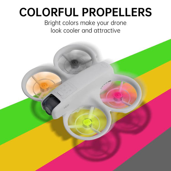 1pair For DJI Neo RCSTQ Drone 5 Blade Paddle Quick Release Replacement Blade(Green)