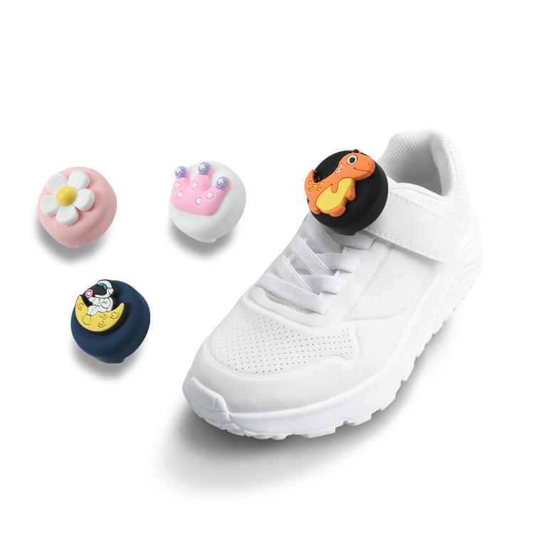 5pcs /Pack For Airtag Children Shoelace Fixed Locator Silicone Protective Cover(Daisy)