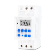 SINOTIMER TM919sA-2 220VAC 16A  1 Second Interval Programmable Digital Timer Switch 7 Days Auto ON OFF Din Rail Mounted