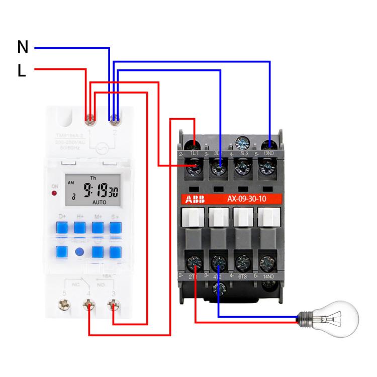 SINOTIMER TM919sA-2 220VAC 16A  1 Second Interval Programmable Digital Timer Switch 7 Days Auto ON OFF Din Rail Mounted