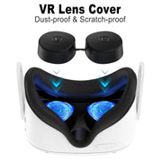 For Meta Quest 3S / Quest 2 VR Lens TPU Protective Cover(Green)