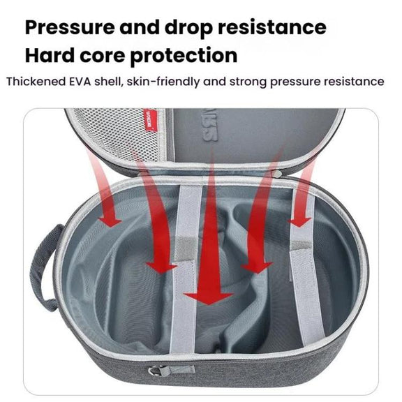 For PlayStation VR2 Portable Protective Storage Bag, Style: Shoulder Strap Dark Gray