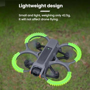 For DJI Avata 2 BRDRC 4pcs Paddle Protection Bumper Rings(Black)