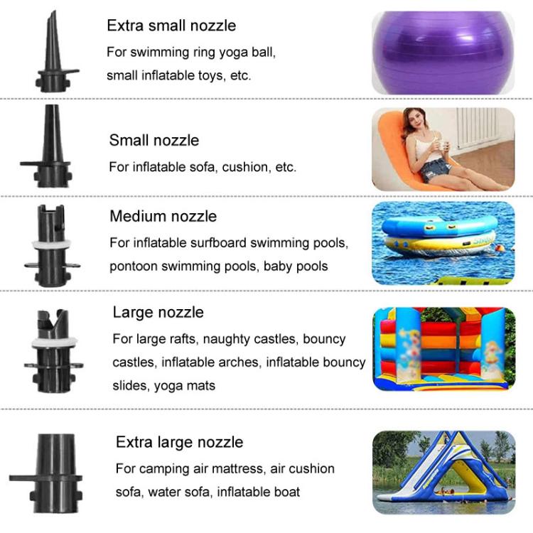 GLD-602 600W Home Brushed Mat High Power AC Electrical Inflatable Pump EU Plug