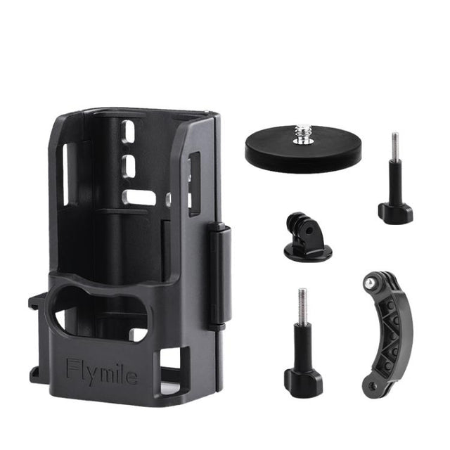 6pcs /Set For DJI Osmo Pocket 3 Flymile Magnetic Bracket Fixed Base Back Clip Adapter Bezel Accessories