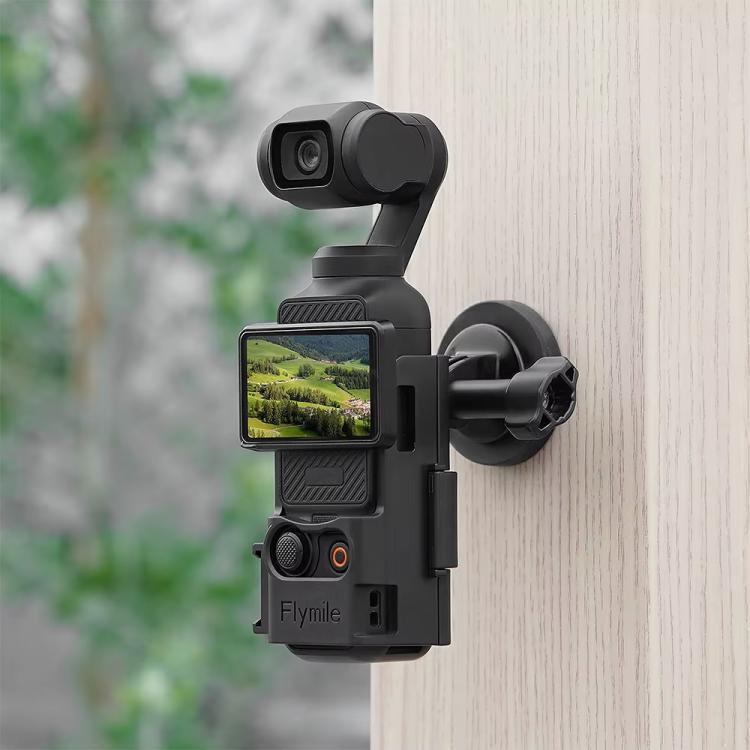 4pcs /Set For DJI Osmo Pocket 3 Flymile Magnetic Bracket Fixed Base Back Clip Adapter Bezel Accessories