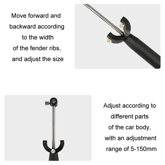 Fender Parallel Marking Tool Automotive Sheet Metal Dent Repair Tool(Black)