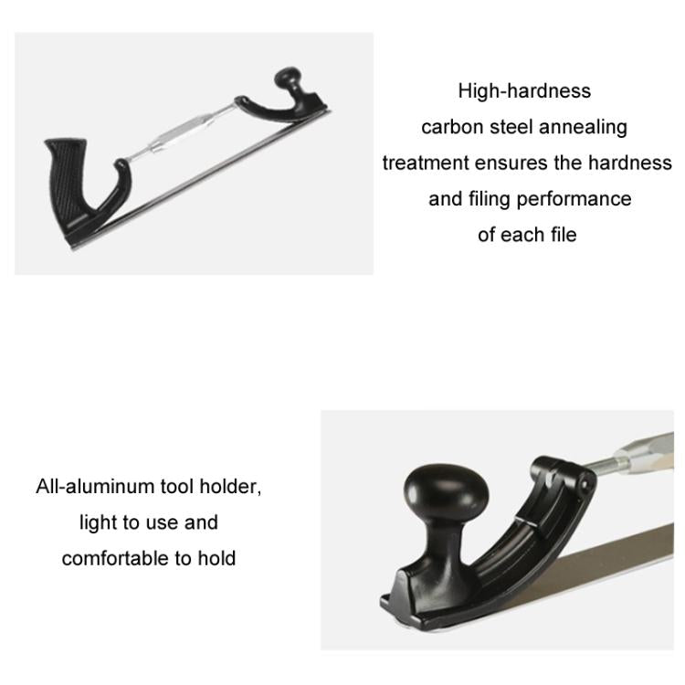 Body Sheet Metal Data Restoration Grinding File, Specifications: Tool Holder + Blade Middle Teeth