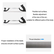 Body Sheet Metal Data Restoration Grinding File, Specifications: Tool Holder + Blade Fine Teeth