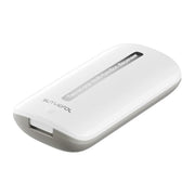 Lightweight Pill Cutter Box Portable Tablet Cutting Dispensing Pill Box(Angel White)