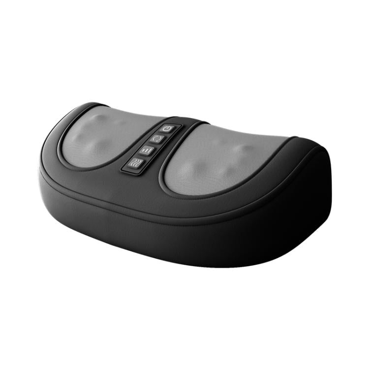 Z5 Dual-frequency Red Light Constant Temperature Hot Compress Foot Massager, Spec: EU Plug(Black)