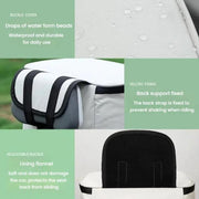 Electrical Motorcycle Water-resistant Rear Backrest Hanging Bag Large Capacity Helmet Storage Bag(Black)