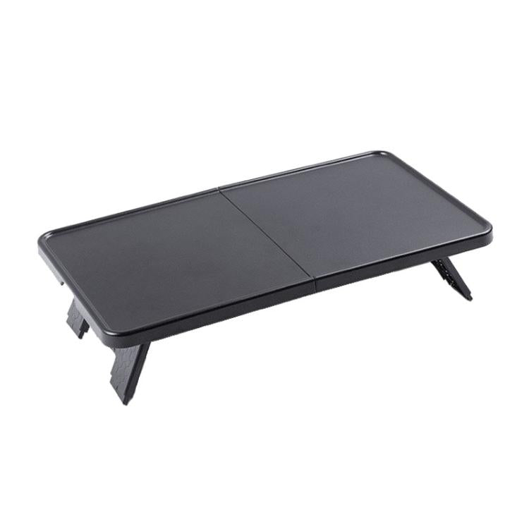 For Tesla Model Y / 3 Car Front Center Control Plate Folding Tray Table(Black)