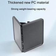 For Tesla Model Y / 3 Car Front Center Control Plate Folding Tray Table(Black)