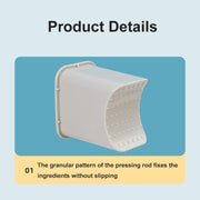CY-661 3-in-1 Kitchen Multifunctional Roller Electric Vegetable Cutter, Spec: White Wireless Model