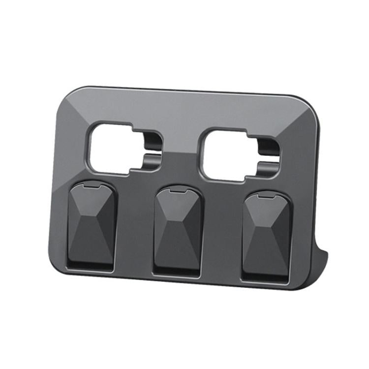 For Tesla Model Y Car Hidden Trunk Modification Button Folding Hook(Black)