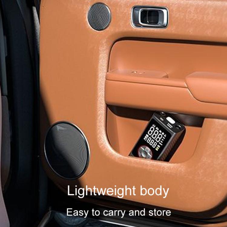 ATJ-004 Smart Wireless Digital Display Portable Car Tire Pump Multi-Function Inflator(Lithium Battery Model)