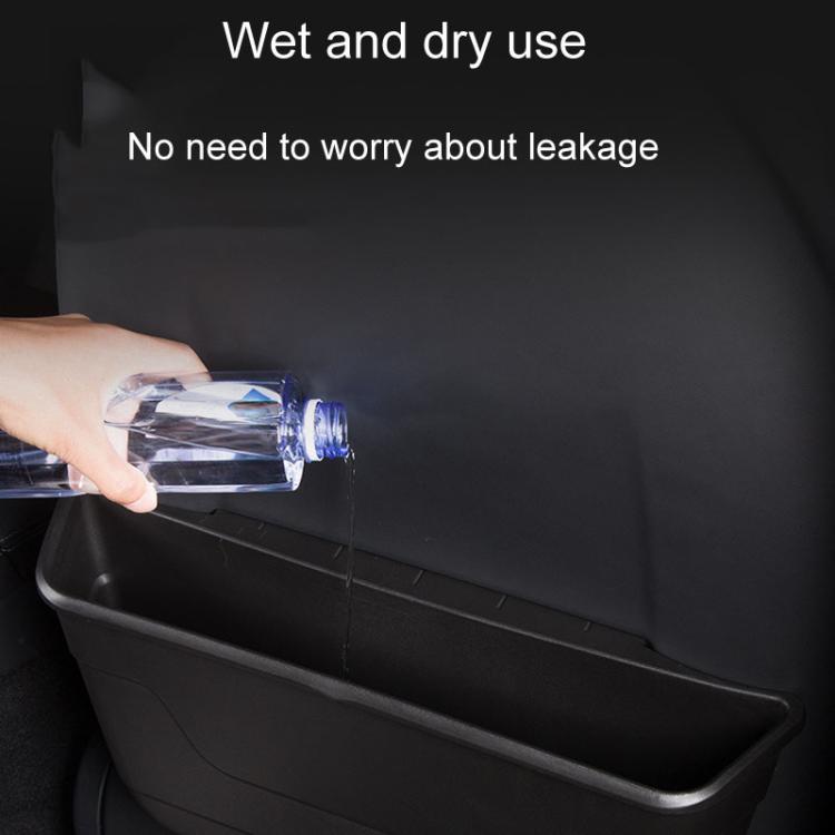 For Tesla Model 3 / Y Car Seat Rear Wet And Dry Storage Boxes