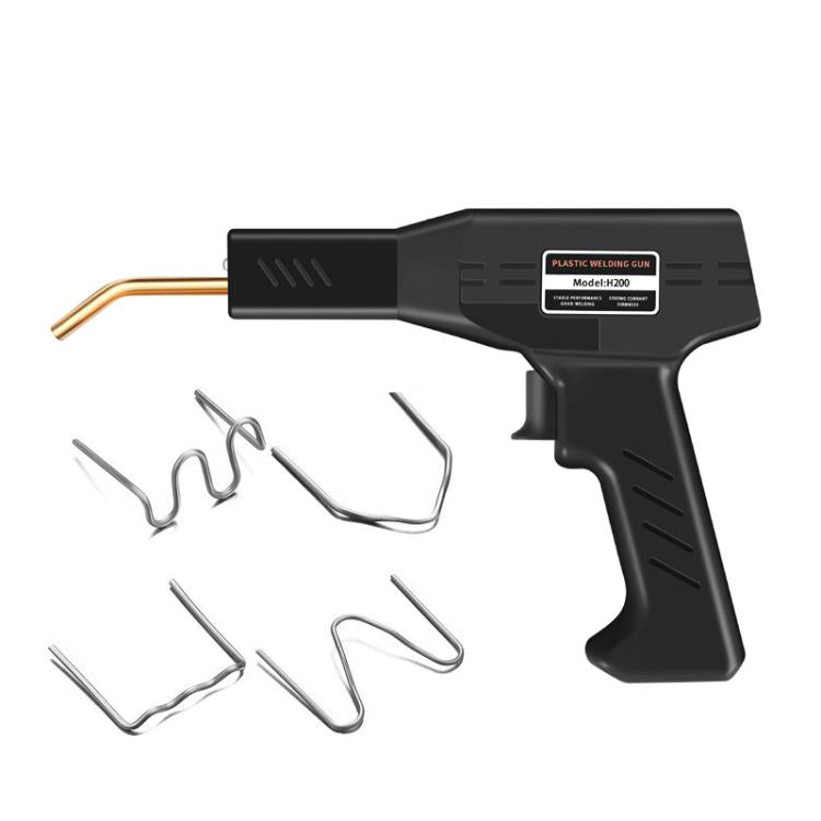 Rechargeable Car Bumper Plastic Repair Welding Machine, Specification: Black+1200 Welding Nails