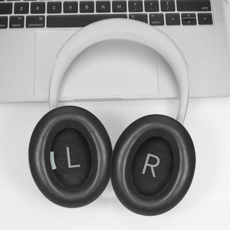 For Bose NC700 Headset 1pair Lambskin Earpads Sponge Cover Earmuffs(Gray)