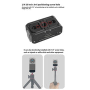 For DJI Osmo Action 2 Camera Magnetic Charging Base with 1/4 Inch & Arri Hole, Spec: Only Base