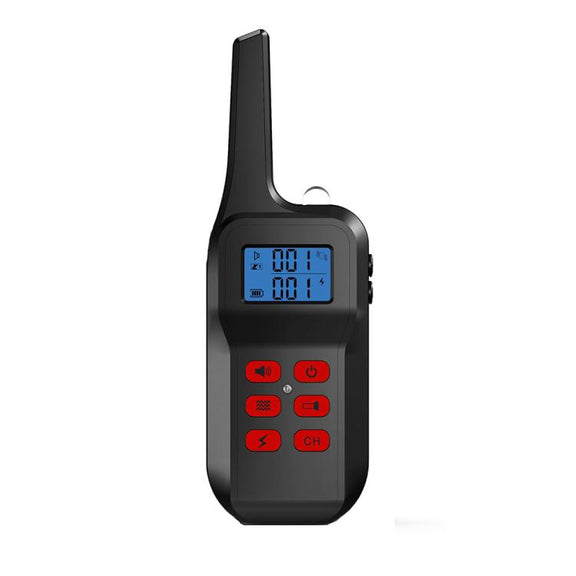 T720 1000m Pet Intelligent Electric Shock Remote Control Dog Training Device(Red)