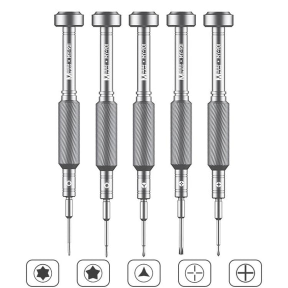 MaAnt MY-901 High-precision Screwdriver Mobile Phone Repair Disassembly Tools, Style: Five Star