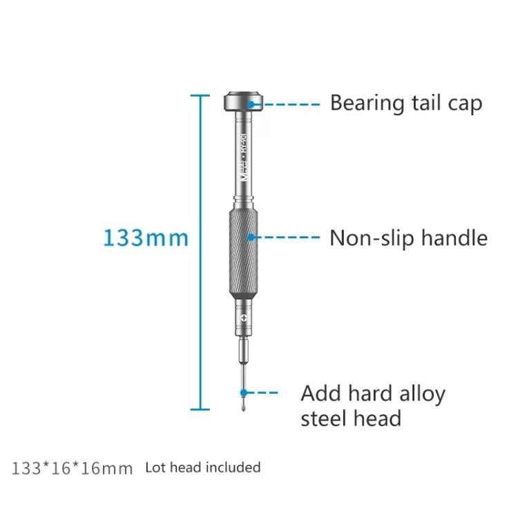 MaAnt MY-901 High-precision Screwdriver Mobile Phone Repair Disassembly Tools, Style: Triangle