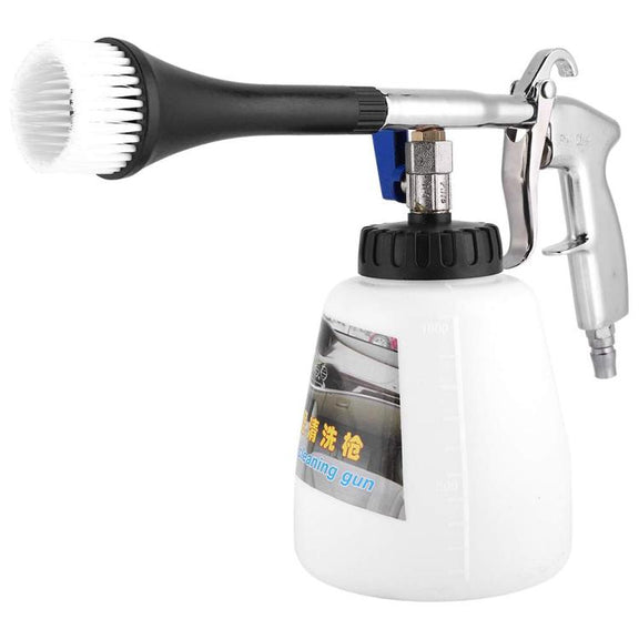 Car Tornado Cleaning Dust Blowing High Pressure Pneumatic Spray Tool(EU Connector)