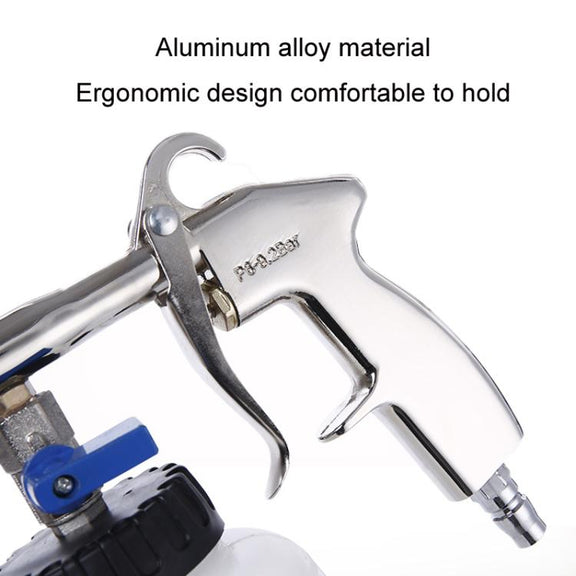 Car Tornado Cleaning Dust Blowing High Pressure Pneumatic Spray Tool(EU Connector)