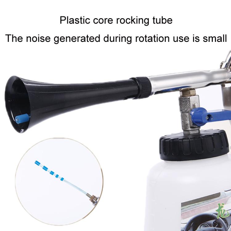 Car Tornado Cleaning Dust Blowing High Pressure Pneumatic Spray Tool(EU Connector)