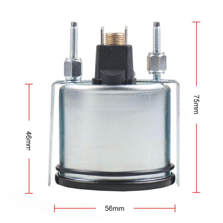 Car Modification Instrument Dual Scale Direct Sensor Oil Pressure Gauge