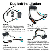 Anti-Barking Dog Collar Pet Remote Control Training Barking Control Device(Black)