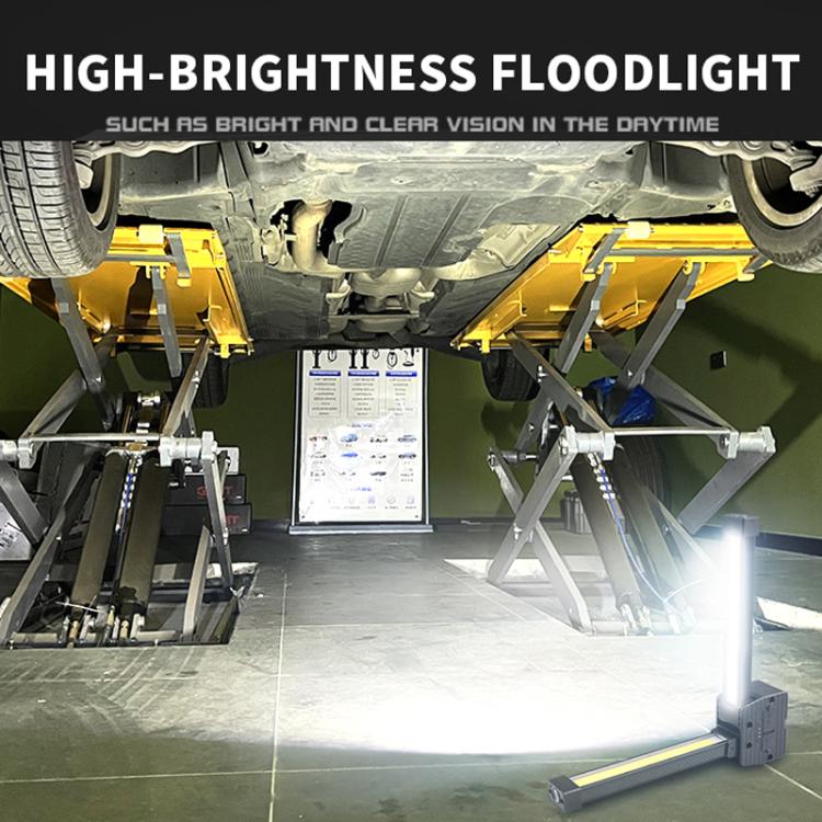 Double-Sided COB 90-Degree Folding Work Light Magnet With Hook Maintenance Light(FT32)