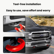 For Ford/Toyota Trailer Hitch Protection Ccover(White)