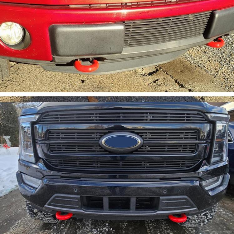 For Ford/Toyota Trailer Hitch Protection Ccover(White)