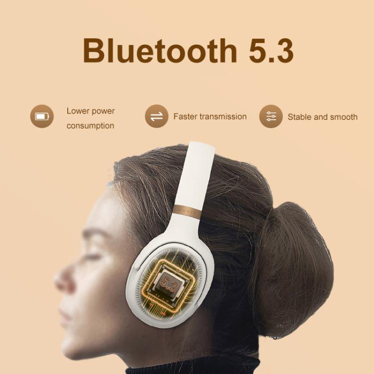 Havit H630BT Foldable Wireless Bluetooth Headset Music and Gaming Headset(Black)