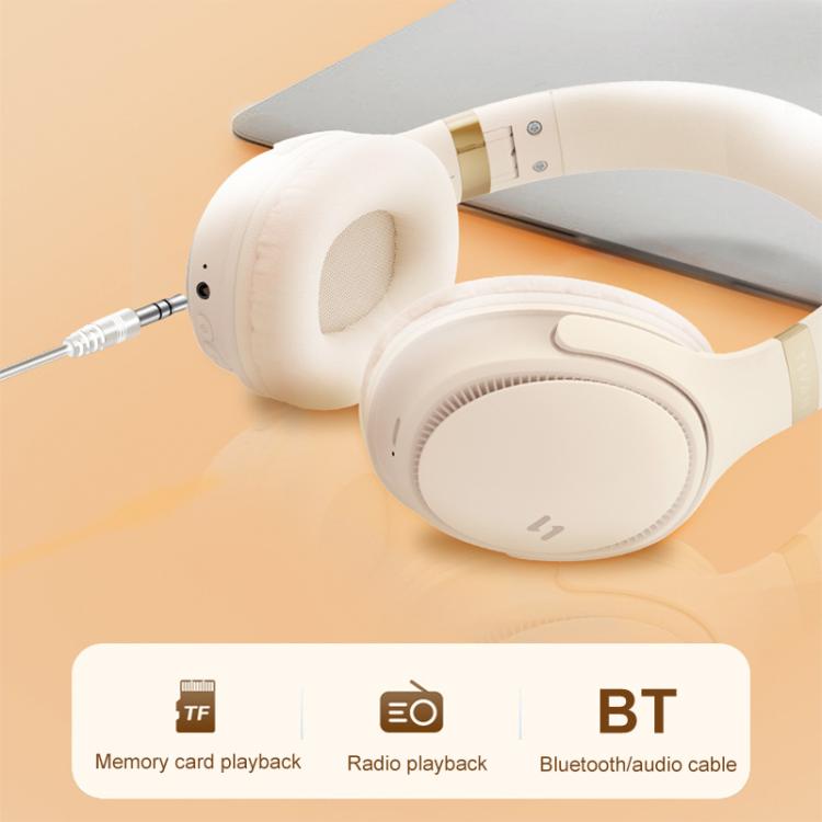 Havit H630BT Foldable Wireless Bluetooth Headset Music and Gaming Headset(Black)