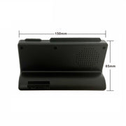Simple Desktop Clock Perpetual Calendar Alarm Clock(Black)