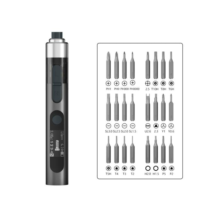 MaAnt L5Pro With 24 Batches Multi-Function Small Electric Screwdriver Set For Mobile Phone Repair