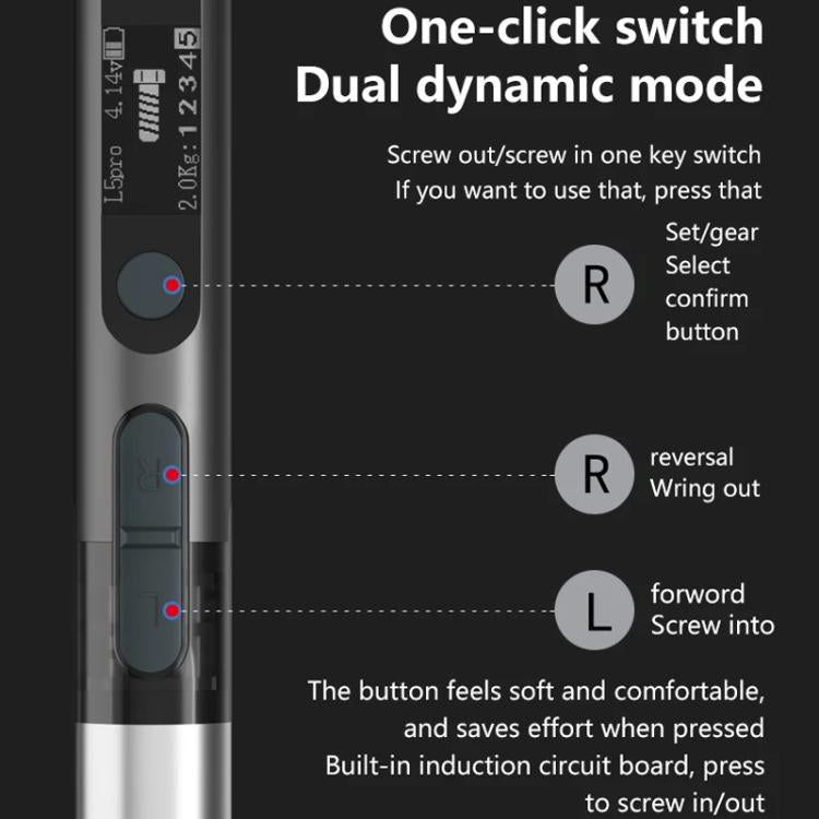 MaAnt L5 With 12 Batches Multi-Function Small Electric Screwdriver Set For Mobile Phone Repair