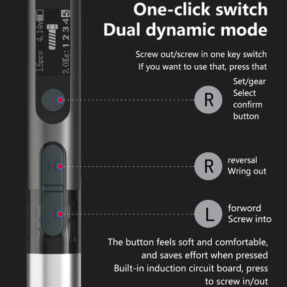MaAnt L5 With 12 Batches Multi-Function Small Electric Screwdriver Set For Mobile Phone Repair