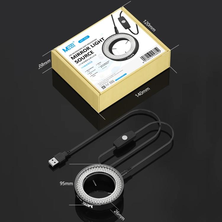 MaAnt MY-037 Cell Phone Repair 144 Beads Microscope Ring Light Source