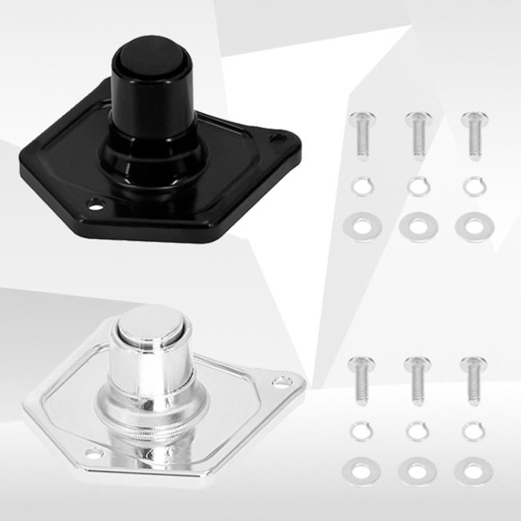 For Harley Motorcycle Modification Starter Switch Solenoid Valve Cover(Black)